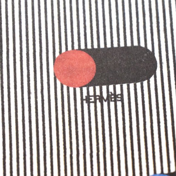 Auth HERMES LES GRANDES FEUILLES D'HERMES Wallpaper Wrapping Paper GY 06MC457 ④ - Picture 8 of 10